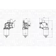 Moteur d'essuie-glace MAGNETI MARELLI 064372300010 - Visuel 3