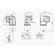Moteur d'essuie-glace MAGNETI MARELLI 064375200010 - Visuel 2
