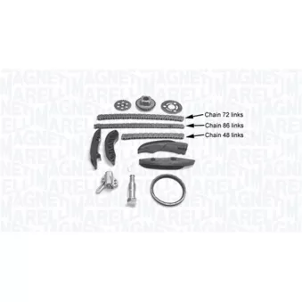 Kit de distribution par chaîne MAGNETI MARELLI 341500001390