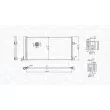 Condenseur, climatisation MAGNETI MARELLI 350203847000 - Visuel 2