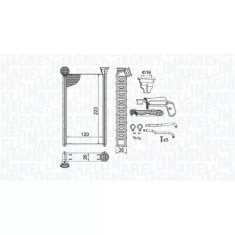 Système de chauffage MAGNETI MARELLI