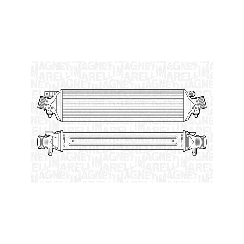 Intercooler, échangeur MAGNETI MARELLI 351319201150