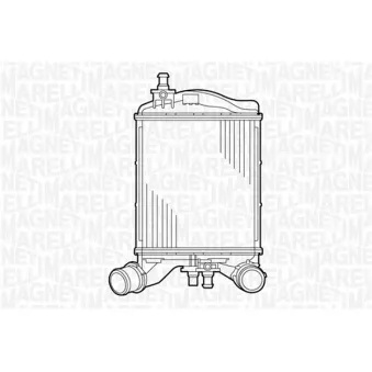 Intercooler, échangeur MAGNETI MARELLI 351319201520