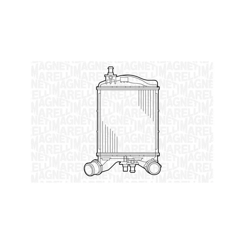 Intercooler, échangeur MAGNETI MARELLI 351319201520