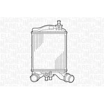 Intercooler, échangeur MAGNETI MARELLI 351319201530