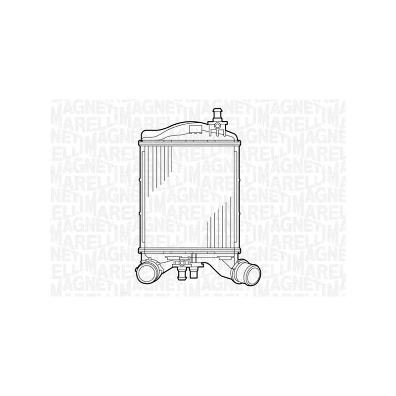 Intercooler, échangeur MAGNETI MARELLI 351319201530