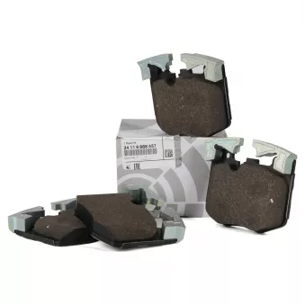Jeu de 4 plaquettes de frein avant OE 34116888457