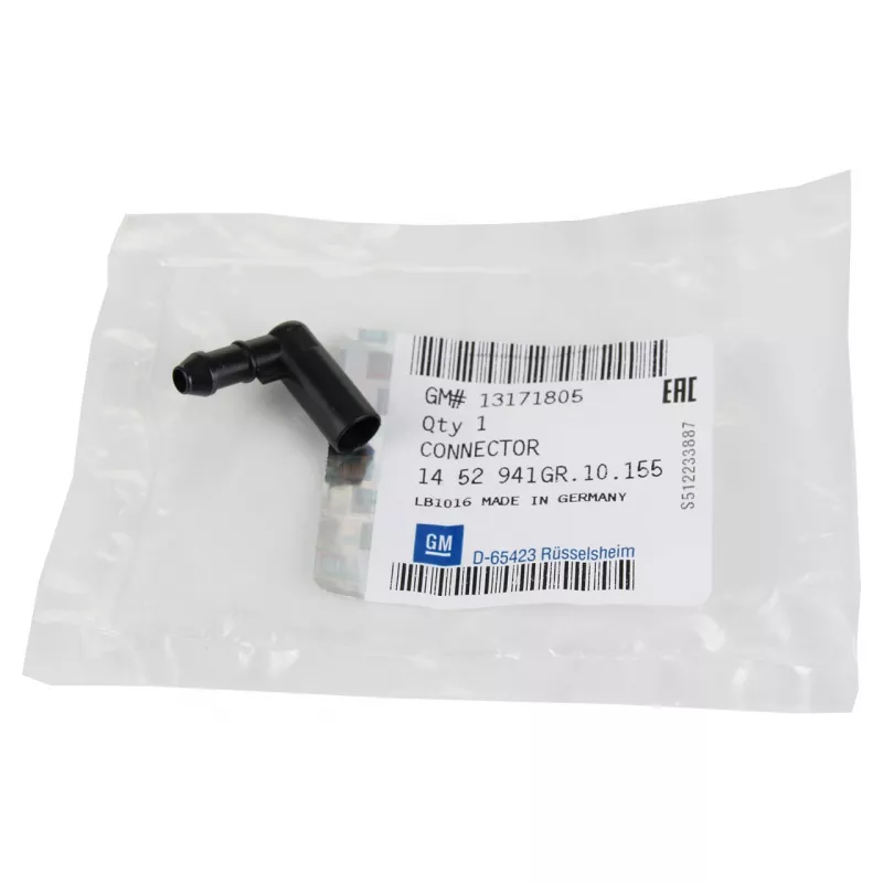 Clapet anti-retour pour système de nettoyage des phares / pare-brise OE 13171805