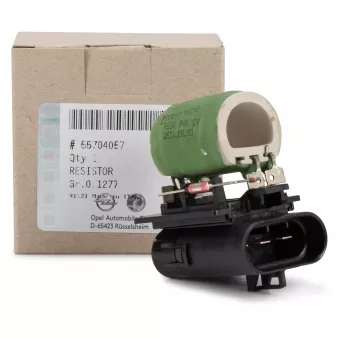 Résistance de série, moteur électrique-ventilateur du radiat OE 55704057