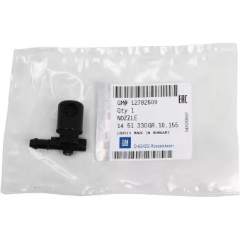 Gicleur d'eau de nettoyage, nettoyage des vitres avant droit OE 12782509