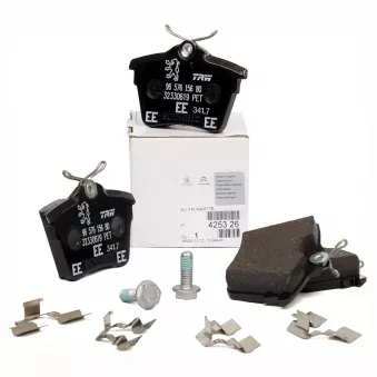 Jeu de 4 plaquettes de frein arrière OE 425326