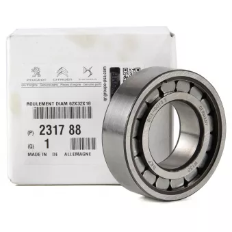 Palier de guidage, embrayage OE 231788