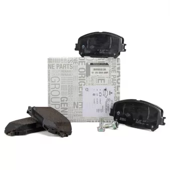 Jeu de 4 plaquettes de frein avant OE 410606808R