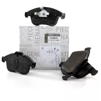 Jeu de 4 plaquettes de frein avant OE 410607369R