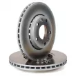 Jeu de 2 disques de frein avant OE 402060010R - Visuel 2