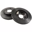 Jeu de 2 disques de frein avant OE 402066300R - Visuel 2