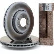 Jeu de 2 disques de frein avant OE 402069518R - Visuel 1