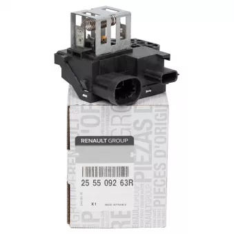 Résistance de série, moteur électrique-ventilateur du radiat OE 255509263R