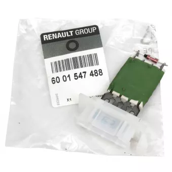 Résistance, pulseur d'air habitacle OE 6001547488