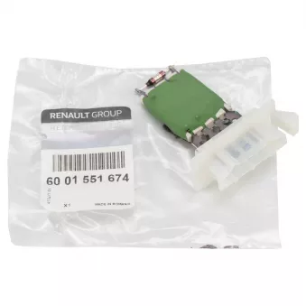 Élément de commande, climatisation OE 6001551674