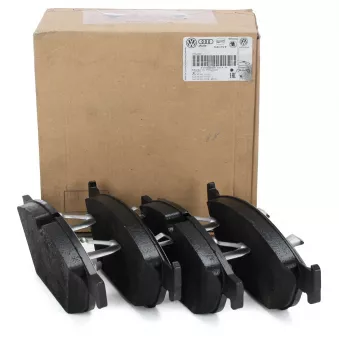 Jeu de 4 plaquettes de frein avant OE 4G0698151S