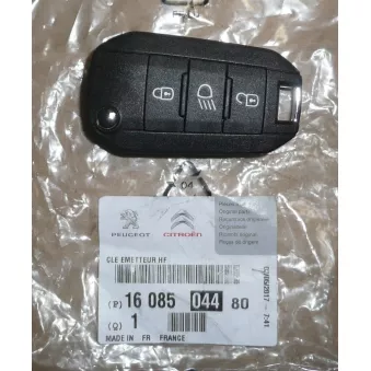 Clé de voiture nécessite un codage OE 1608504480