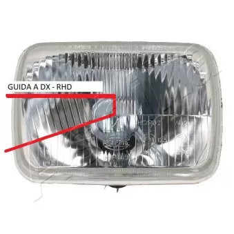 Optique, projecteur principal ASHIKA 07-00-004R