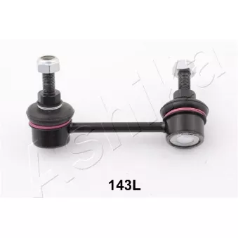 Stabilisateur, chassis arrière gauche ASHIKA 106-01-143L