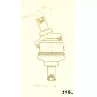 Stabilisateur, chassis avant gauche ASHIKA 106-02-215L - Visuel 1