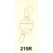Stabilisateur, chassis avant droit ASHIKA 106-02-215R - Visuel 2