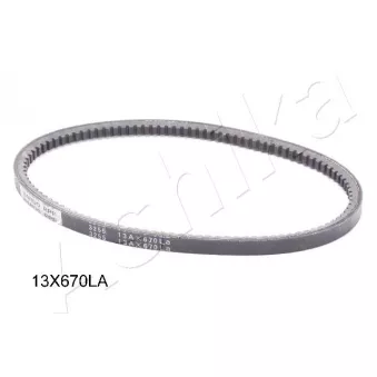 Courroie trapézoïdale ASHIKA 109-13X670