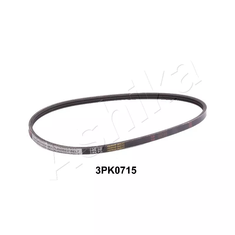 Courroie trapézoïdale à nervures ASHIKA 112-3PK0715