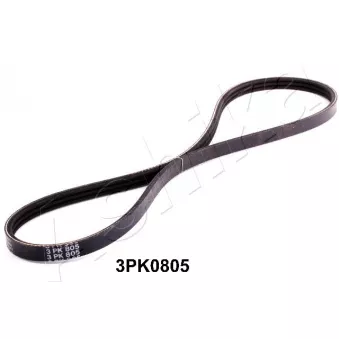 Courroie trapézoïdale à nervures ASHIKA 112-3PK0805