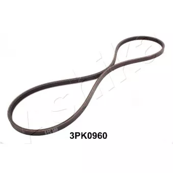 Courroie trapézoïdale à nervures ASHIKA 112-3PK0960