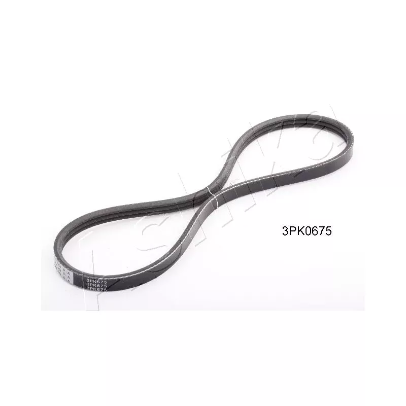 Courroie trapézoïdale à nervures ASHIKA 112-3PK675