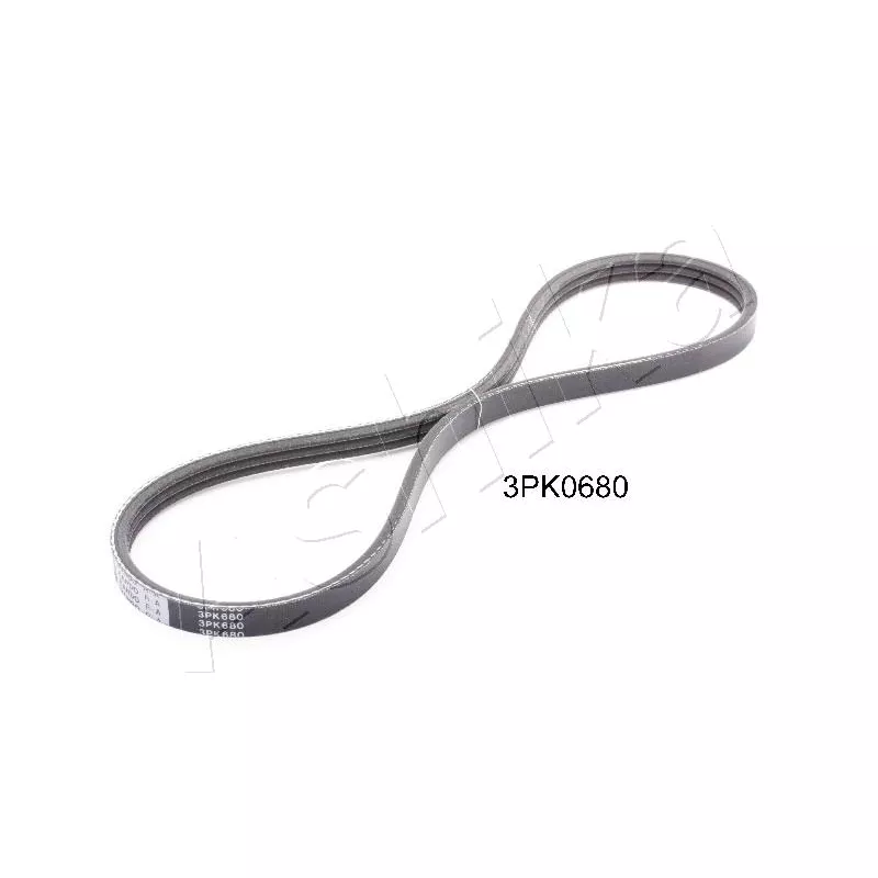 Courroie trapézoïdale à nervures ASHIKA 112-3PK680