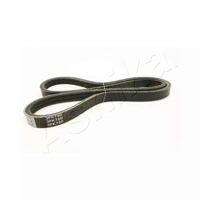 Courroie trapézoïdale à nervures ASHIKA 112-3PK750