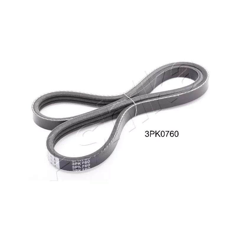 Courroie trapézoïdale à nervures ASHIKA 112-3PK760