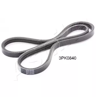 Courroie trapézoïdale à nervures ASHIKA 112-3PK840