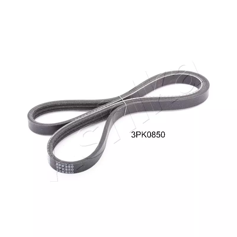 Courroie trapézoïdale à nervures ASHIKA 112-3PK850