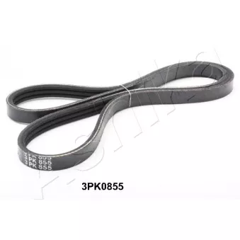 Courroie trapézoïdale à nervures ASHIKA 112-3PK855