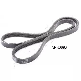 Courroie trapézoïdale à nervures ASHIKA 112-3PK890