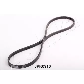 Courroie trapézoïdale à nervures ASHIKA 112-3PK910