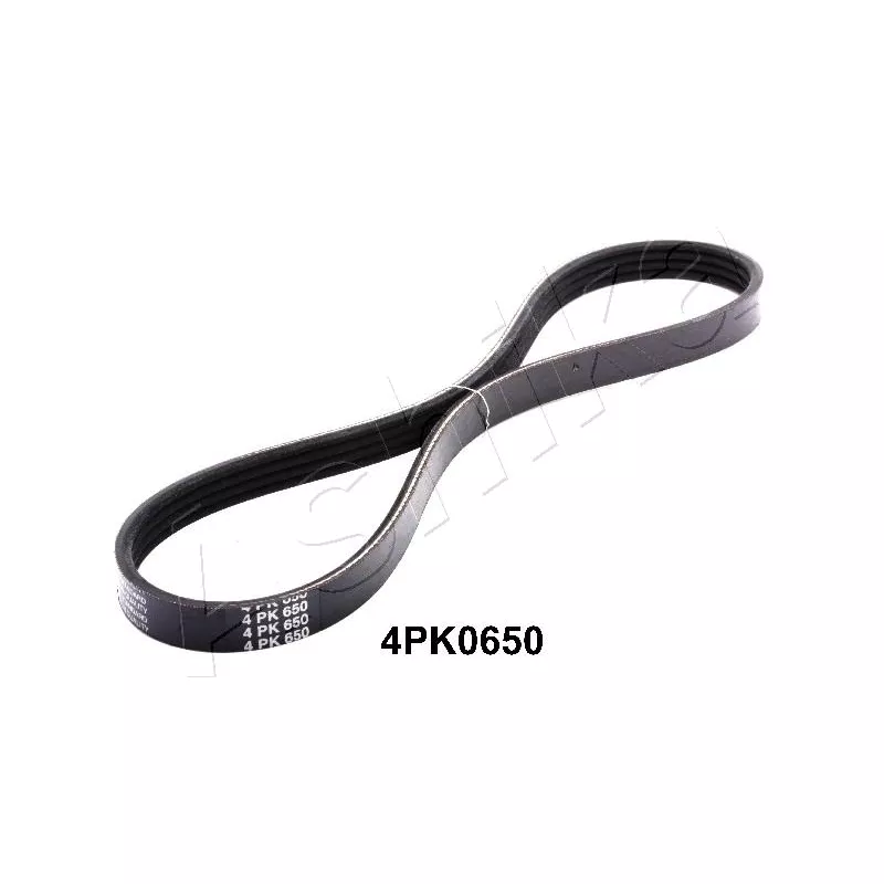 Courroie trapézoïdale à nervures ASHIKA 112-4PK0650