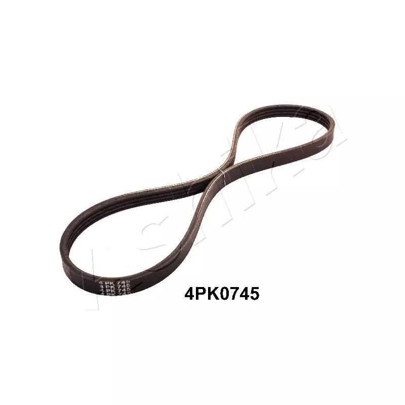 Courroie trapézoïdale à nervures ASHIKA 112-4PK0745