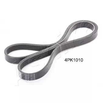 Courroie trapézoïdale à nervures ASHIKA 112-4PK1010