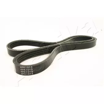 Courroie trapézoïdale à nervures ASHIKA 112-4PK1015