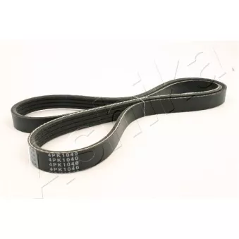 Courroie trapézoïdale à nervures ASHIKA 112-4PK1040