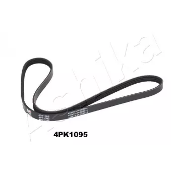 Courroie trapézoïdale à nervures ASHIKA 112-4PK1095