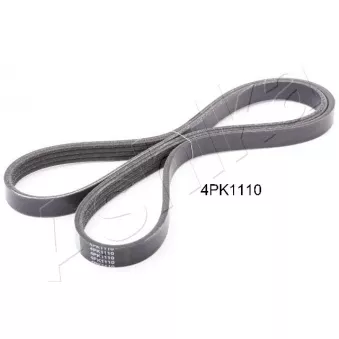 Courroie trapézoïdale à nervures ASHIKA 112-4PK1110